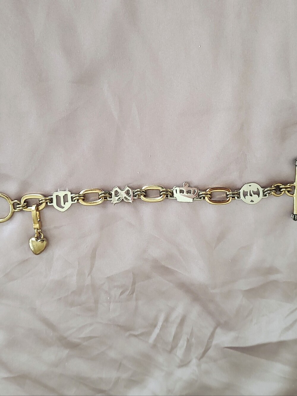 Vintage Juicy Couture Icon Toggle Bracelet - Picture 2 of 4